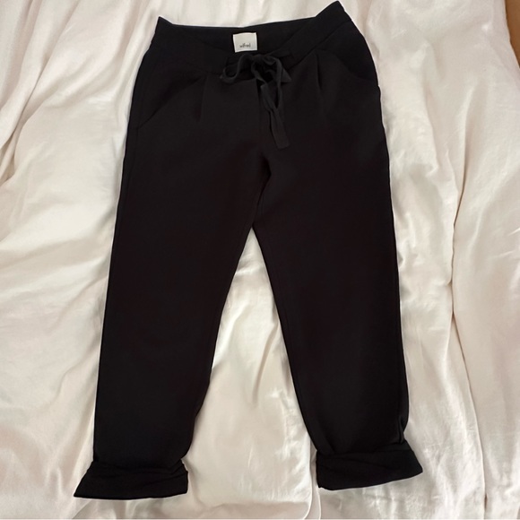 cropped black wilfred dress pants - Picture 3 of 4